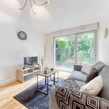 Moderne, Metro 7, Parking Et Jardin Appartement Villejuif